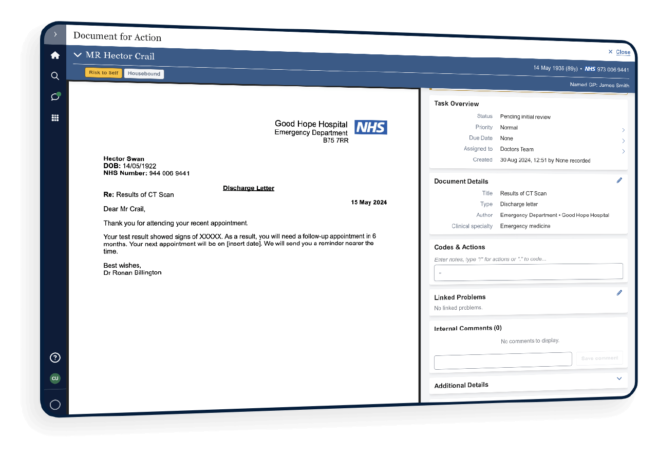 Manage integrated document management