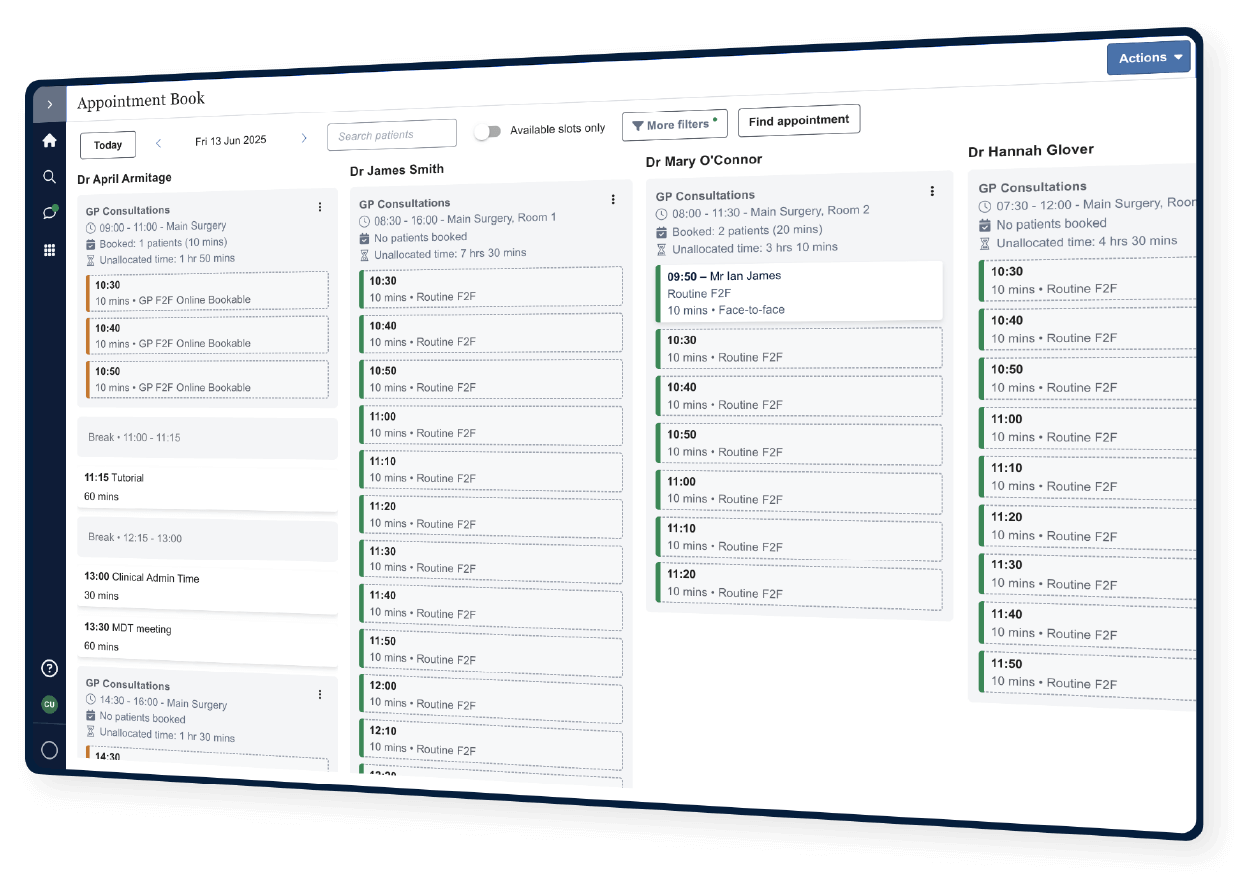 Offer flexible appointments and manage patient triage from one platform