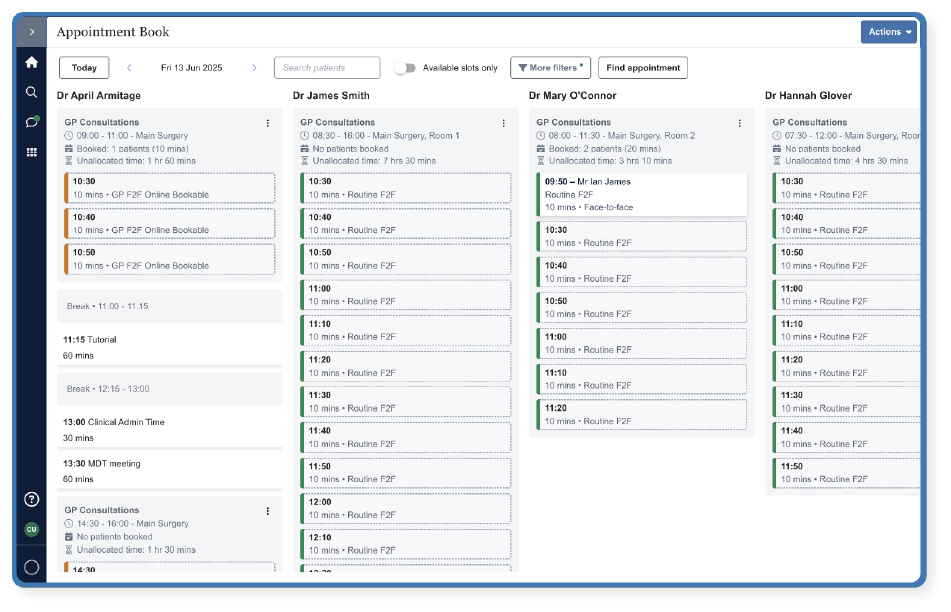 Accurately capture all GPAD activity in Medicus