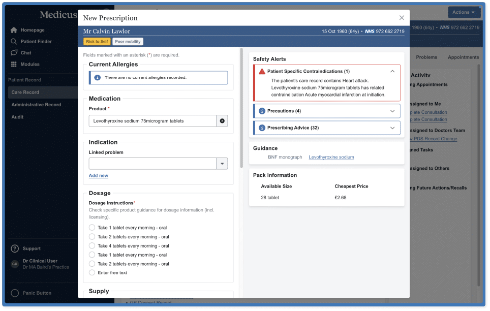 Embed clinical safety into everyday workflows